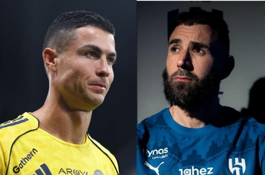 Benzema因Ronaldo与沙特职业联赛之间的风波而愤怒