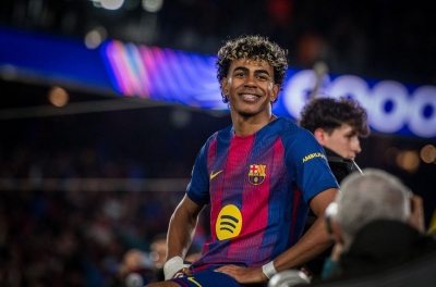 拉明·亚马尔打破姆巴佩纪录，创下欧冠历史新篇章