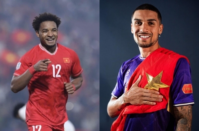 阮春山在越南国家队重逢黄亨时直言：“我们非常...”