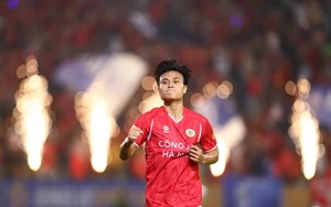 金信福教练的弟子破门得分，河内公安足球俱乐部逆转战胜嘉莱黄英队