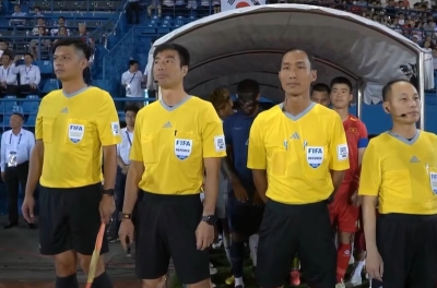 越南裁判在马来西亚3-0获胜的比赛中引发巨大争议