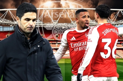 阿森纳面临欧冠1/8决赛首轮阵容严重缺失的风险