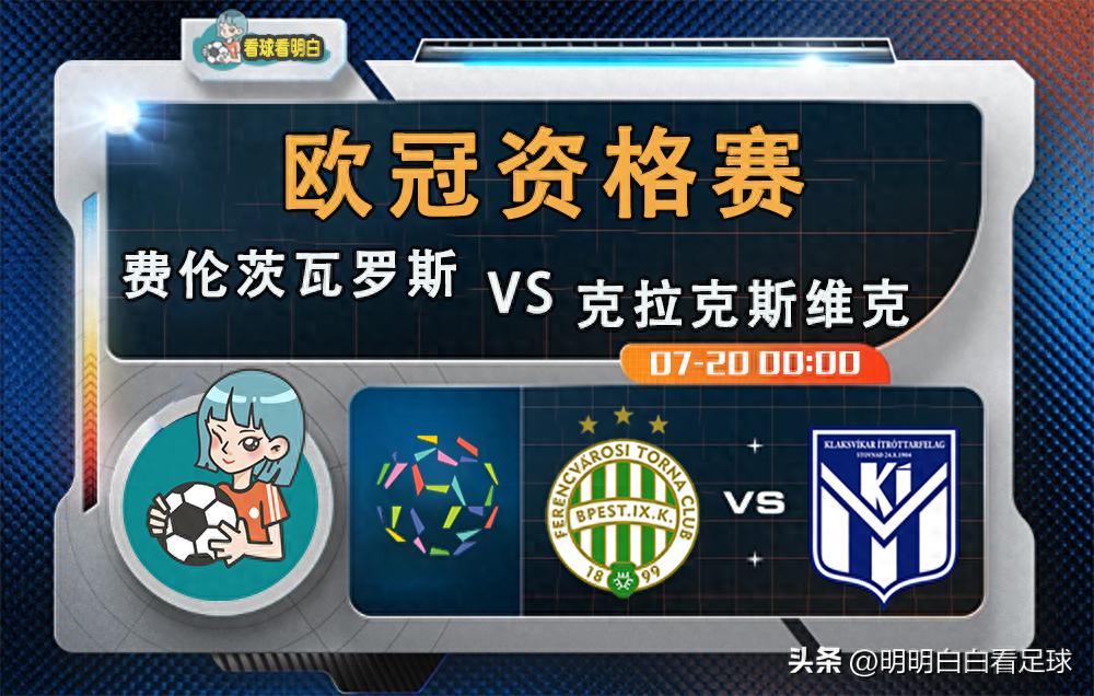 欧冠比赛:费伦茨瓦罗斯对阵克拉克斯维克!远离法罗群岛的客队有多弱?
