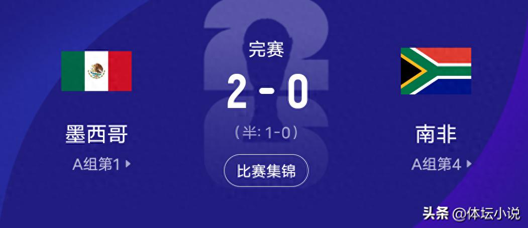 2026年美加墨世界杯揭幕:墨西哥2-0战胜南非,接下来韩国对阵捷克