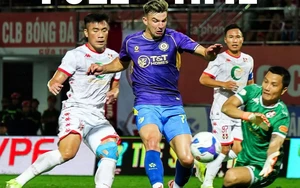 海防球迷在河内FC“自食其果”之日高呼丁兆之名