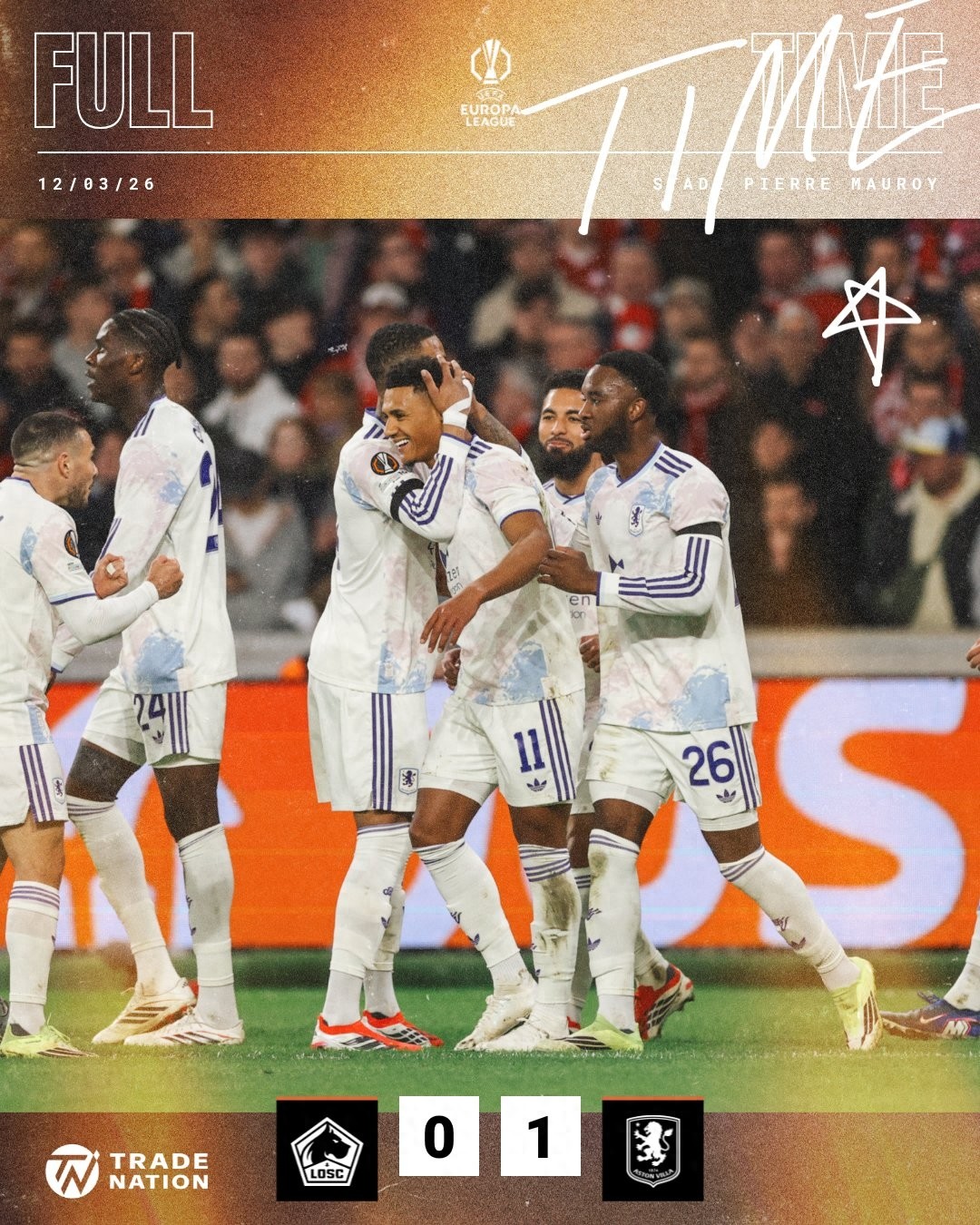 险些全军覆没！英超九队出战欧战1/8决赛首轮 仅获一胜三平五负 唯有维拉以一球险胜