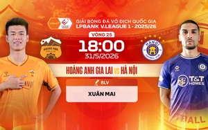 今天18:00观看黄安嘉莱对阵河内FC的足球直播链接，V-League第25轮