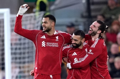 狼队表现不俗，利物浦晋级2025/26赛季足总杯四分之一决赛