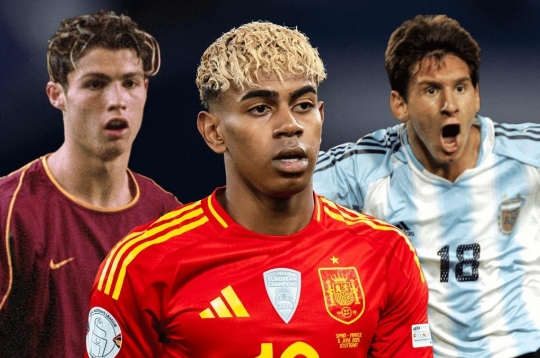 亚马尔成就梅西与C罗亦需等待之事