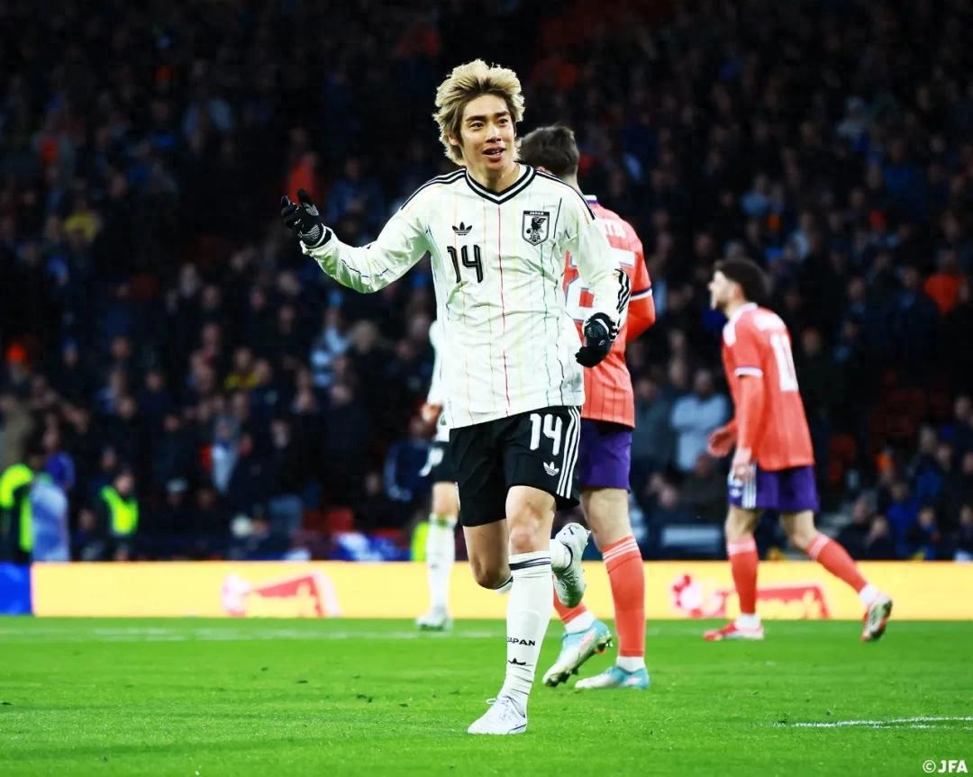 亚洲强队世界杯前热身赛：日本险胜苏格兰，韩国沙特遭非洲球队四球重创