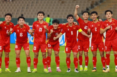 越南U23即将知晓亚运2026对手,重大挑战即将来临