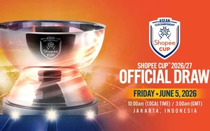 今天（6月5日）上午10点，2026/27赛季Shopee Cup抽签仪式举行。
