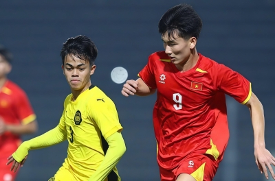 越南U17对阵马来西亚U17足球直播，今晚24/4 19:30