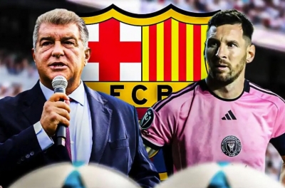 农:巴萨主席确认努力促成梅西回归的交易