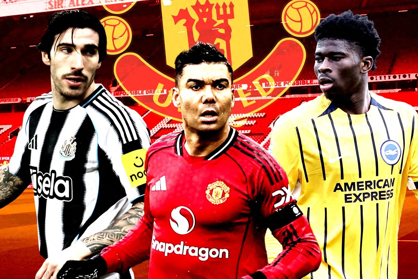 曼联中场重建计划已敲定，两大首选引援浮出水面！拉爵爷希望在世界杯前完成签约。