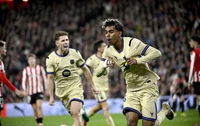 亚马尔闪耀光芒，巴萨以最小优势战胜毕尔巴鄂，巩固西甲榜首地位