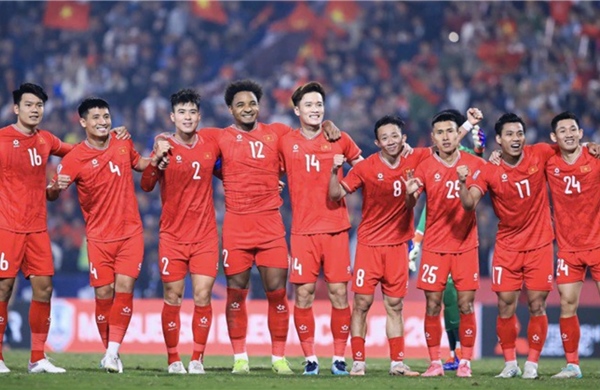 越南国家队逼近世界前100名