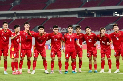 2026年亚运会上,越南U23队迎来了一件前所未有的事情。
