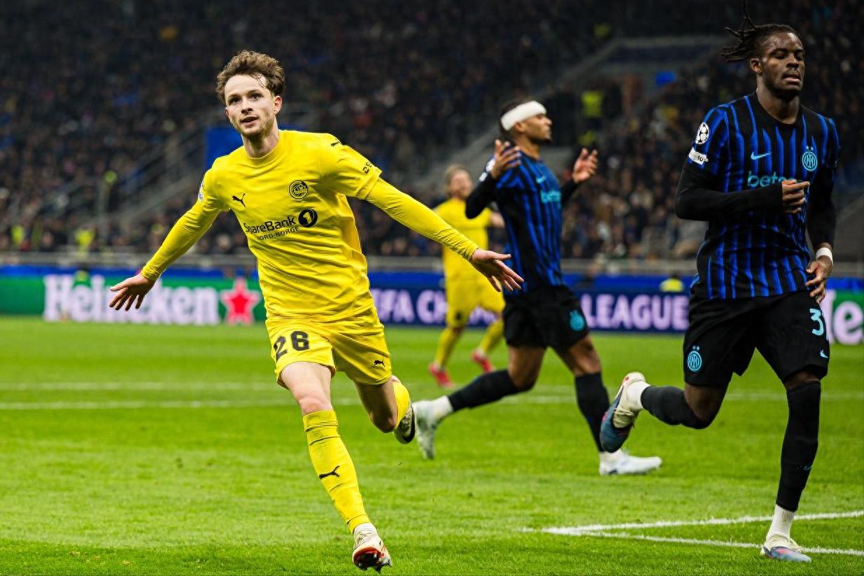 糟糕！国米被博德闪耀双杀，遗憾无缘欧冠16强，客场抱怨场地，主场埋怨利物浦