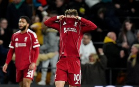 超级计算机预测英超联赛前五名争夺：利物浦面临错过欧冠资格的风险