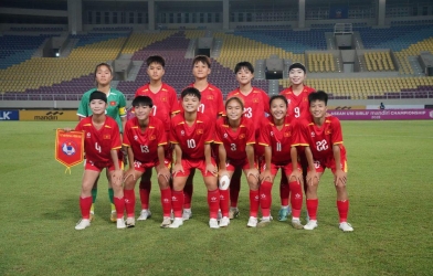 越南U17女足在征战亚洲决赛圈前，于日本进行了四场比赛