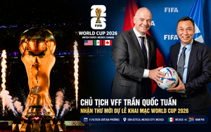 越南足协主席陈国俊出席2026年世界杯开幕式