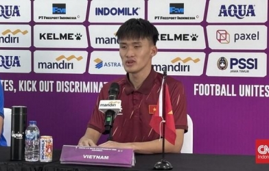 越南U17后卫在战平印尼后发表意外言论